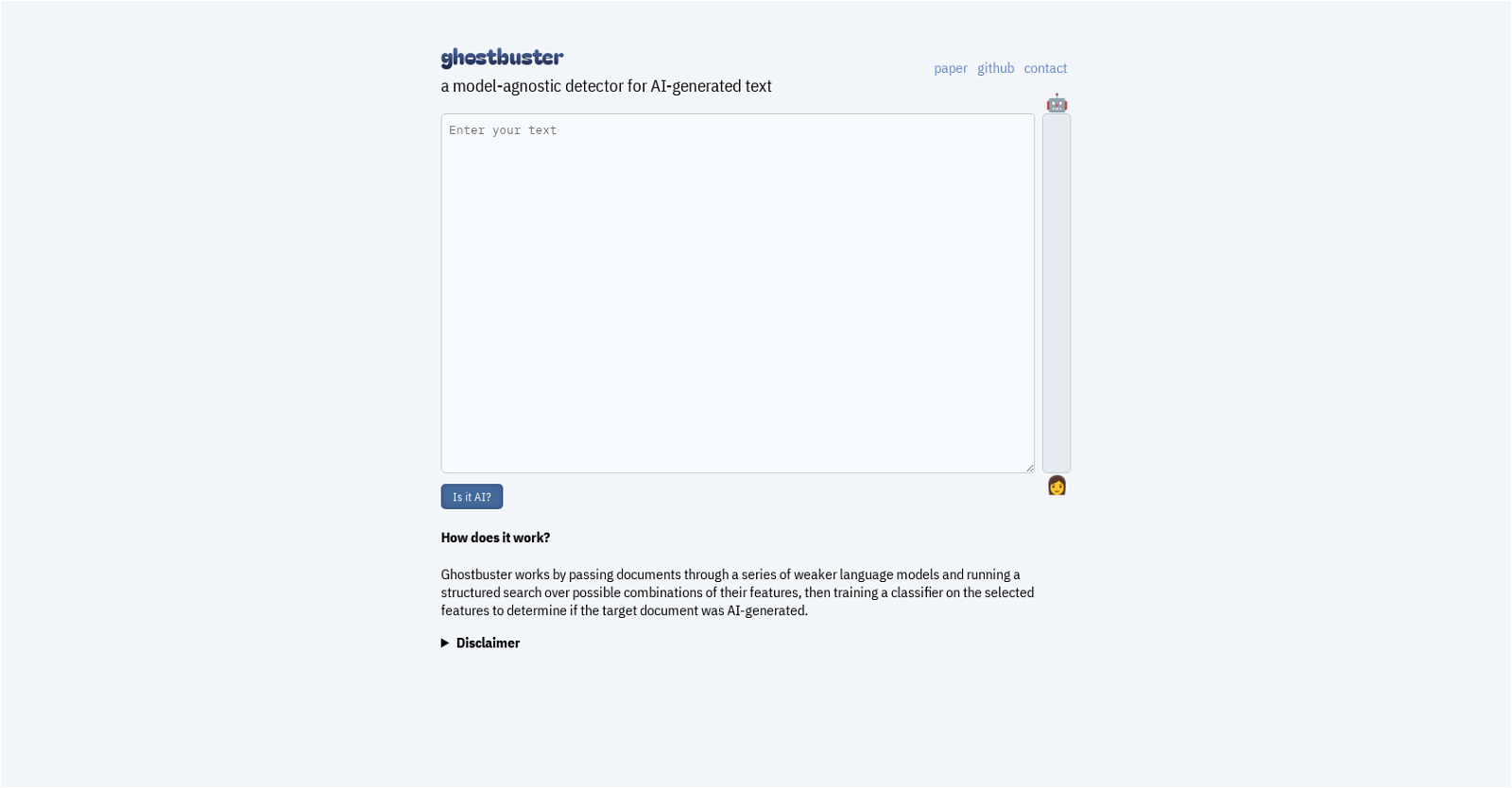 Ghostbuster.app website
