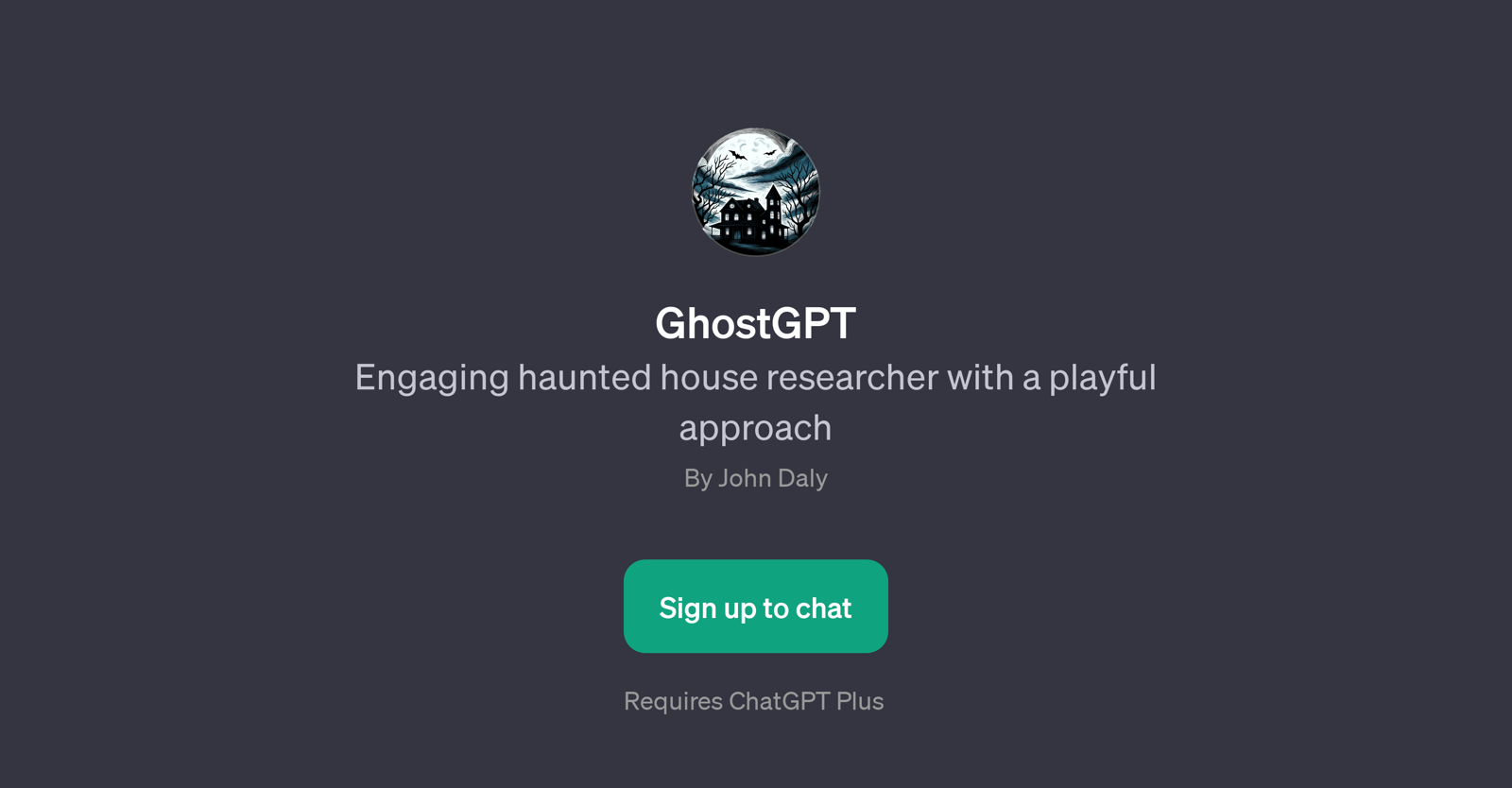 GhostGPT website