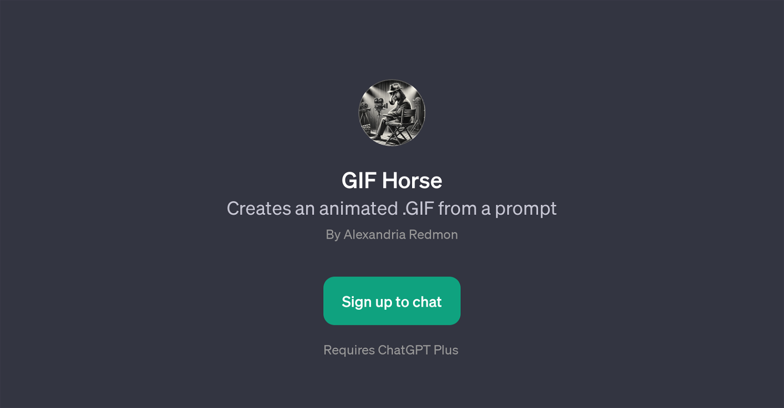 GIF Horse website
