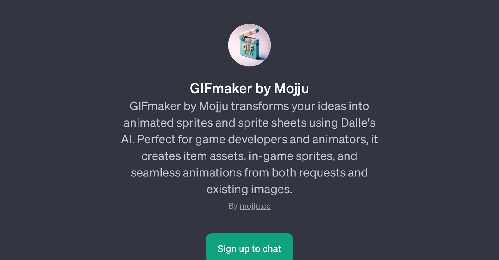 GIFmaker by Mojju website