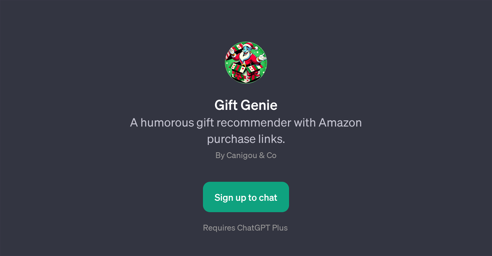 Gift Genie website