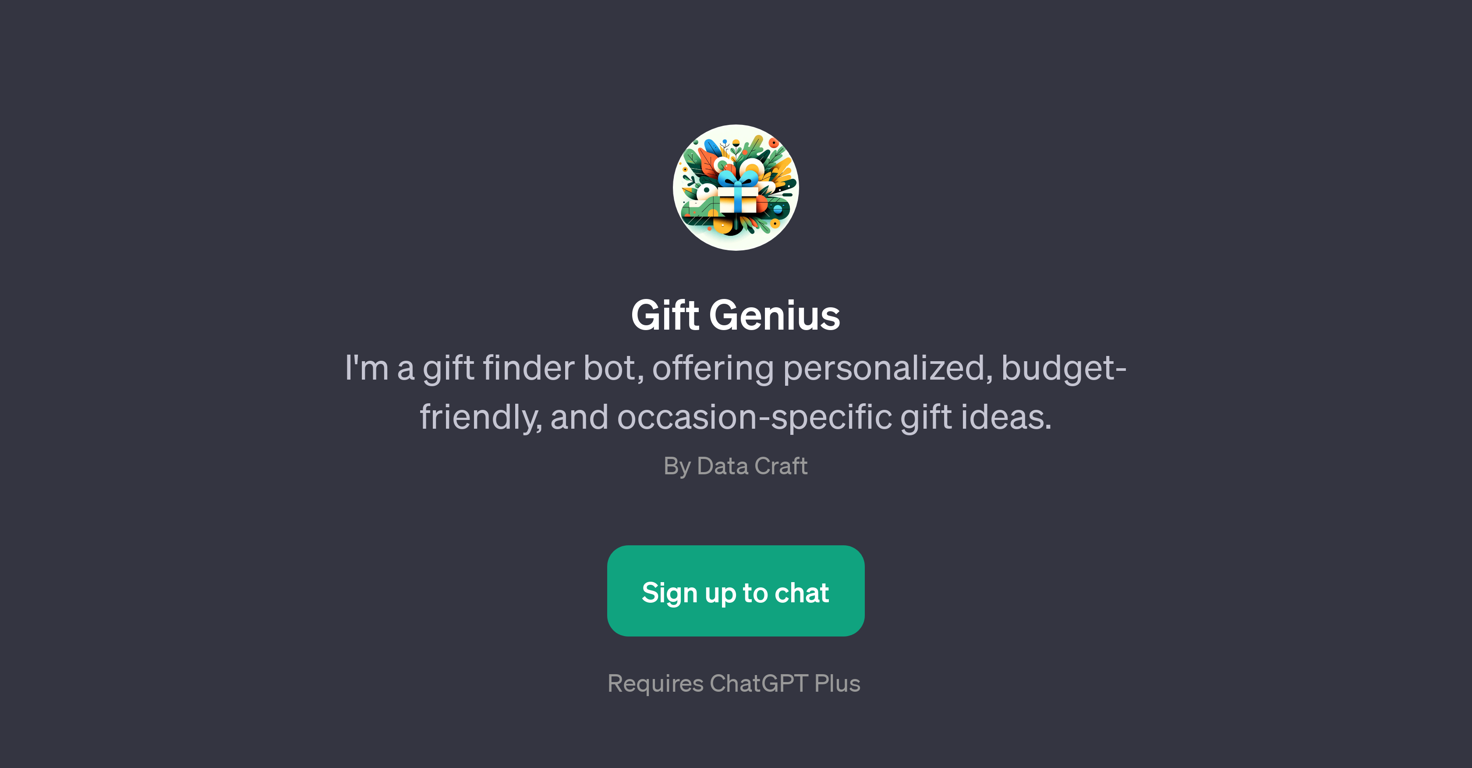 Gift Genius website