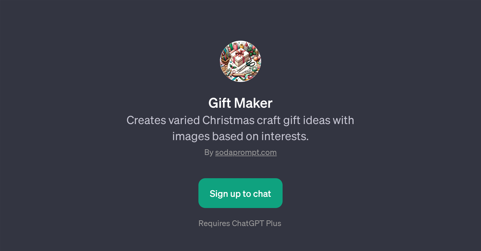Gift Maker website