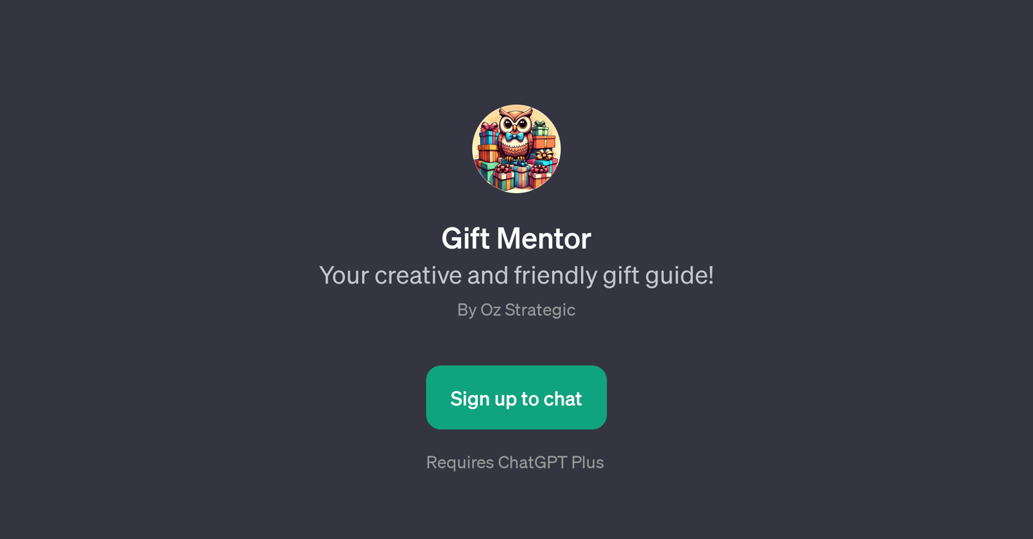 Gift Mentor website