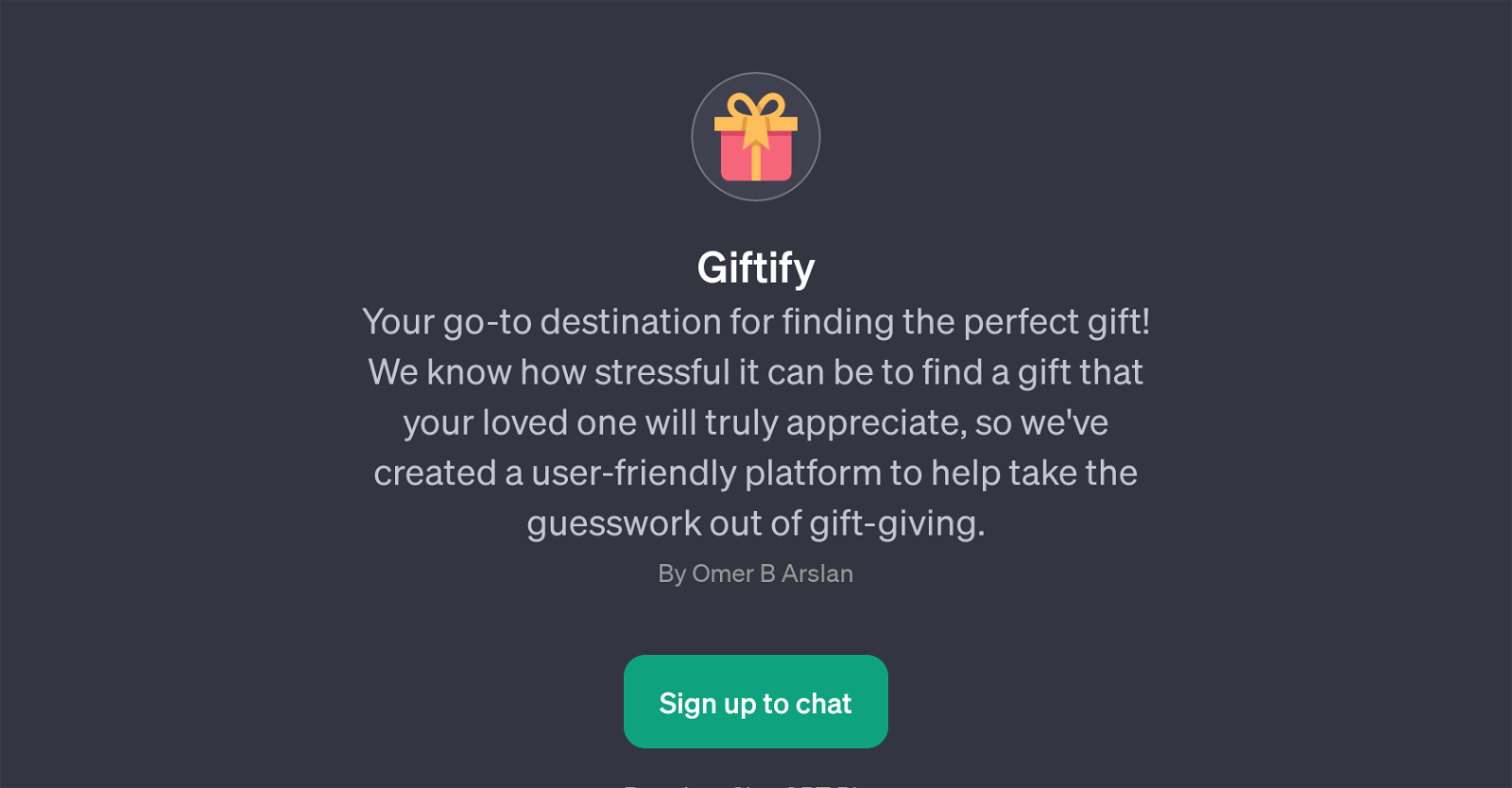Giftify website
