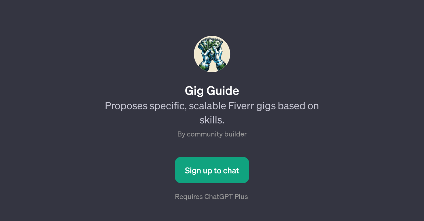 Gig Guide website