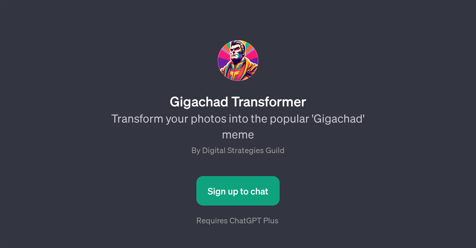 Gigachad Transformer website