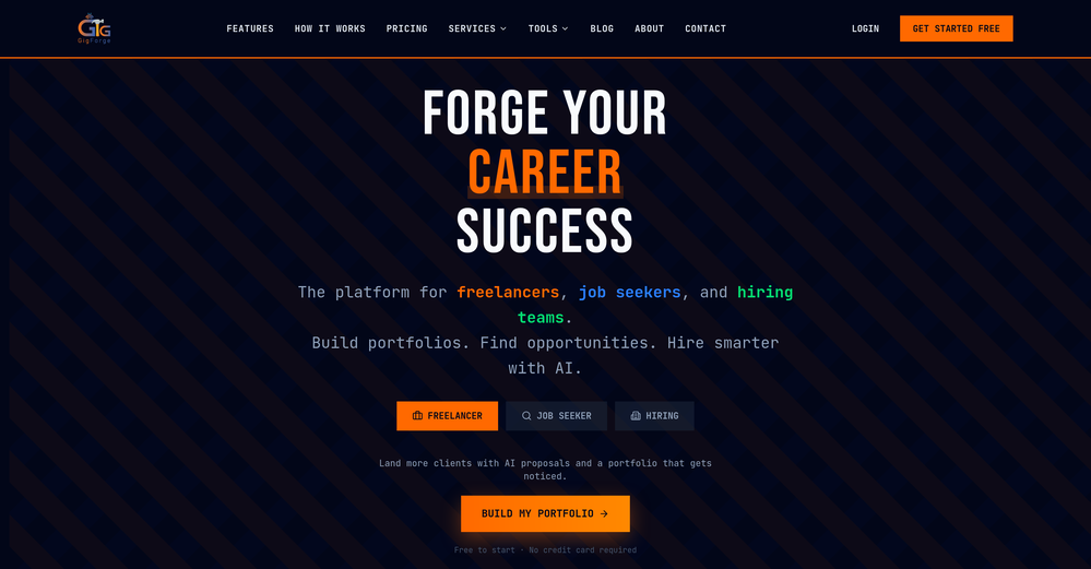 GigForge website