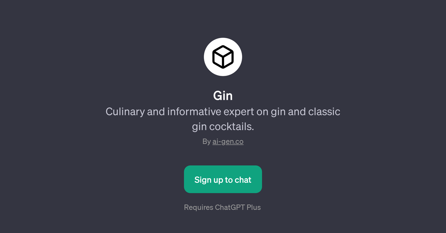Gin website