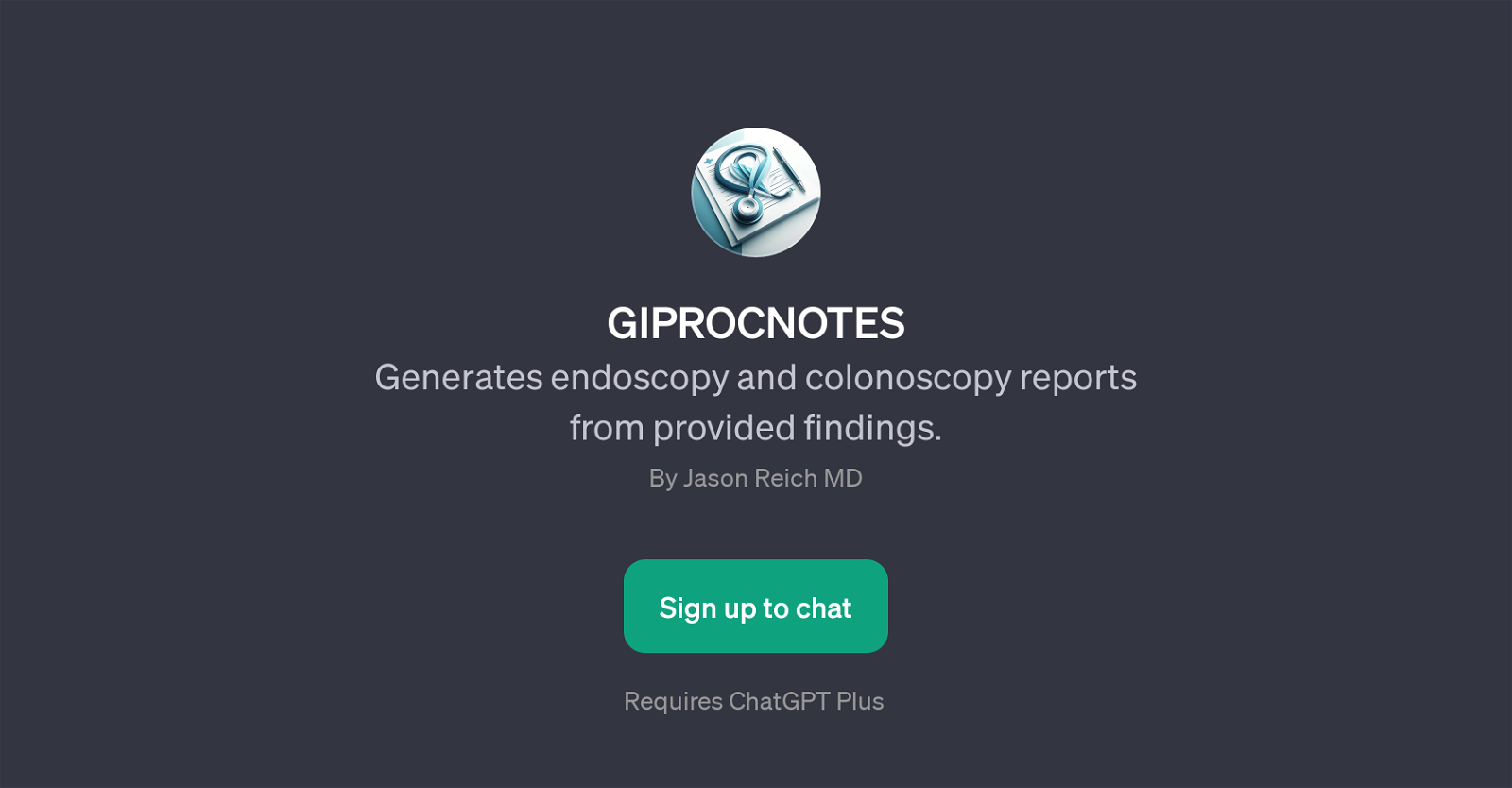 GIPROCNOTES website