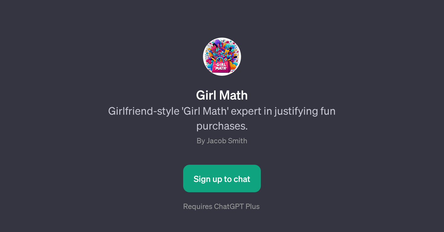 Girl Math website