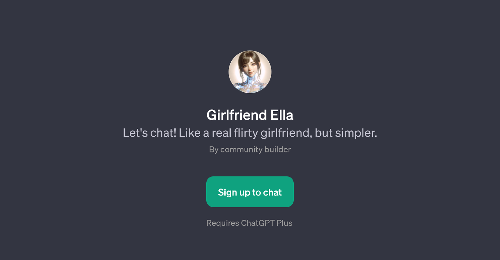Girlfriend Ella website