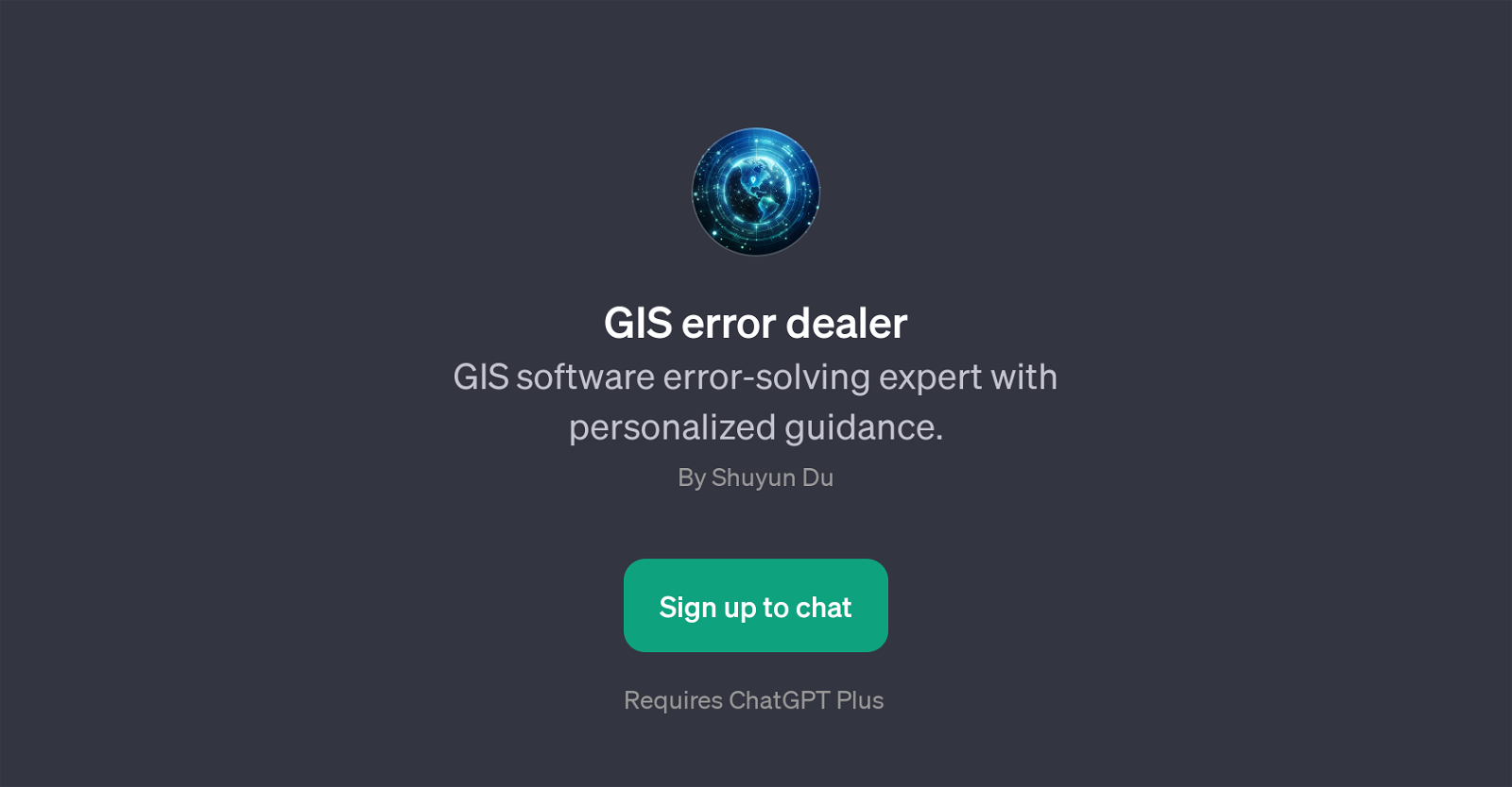 GIS Error Dealer website