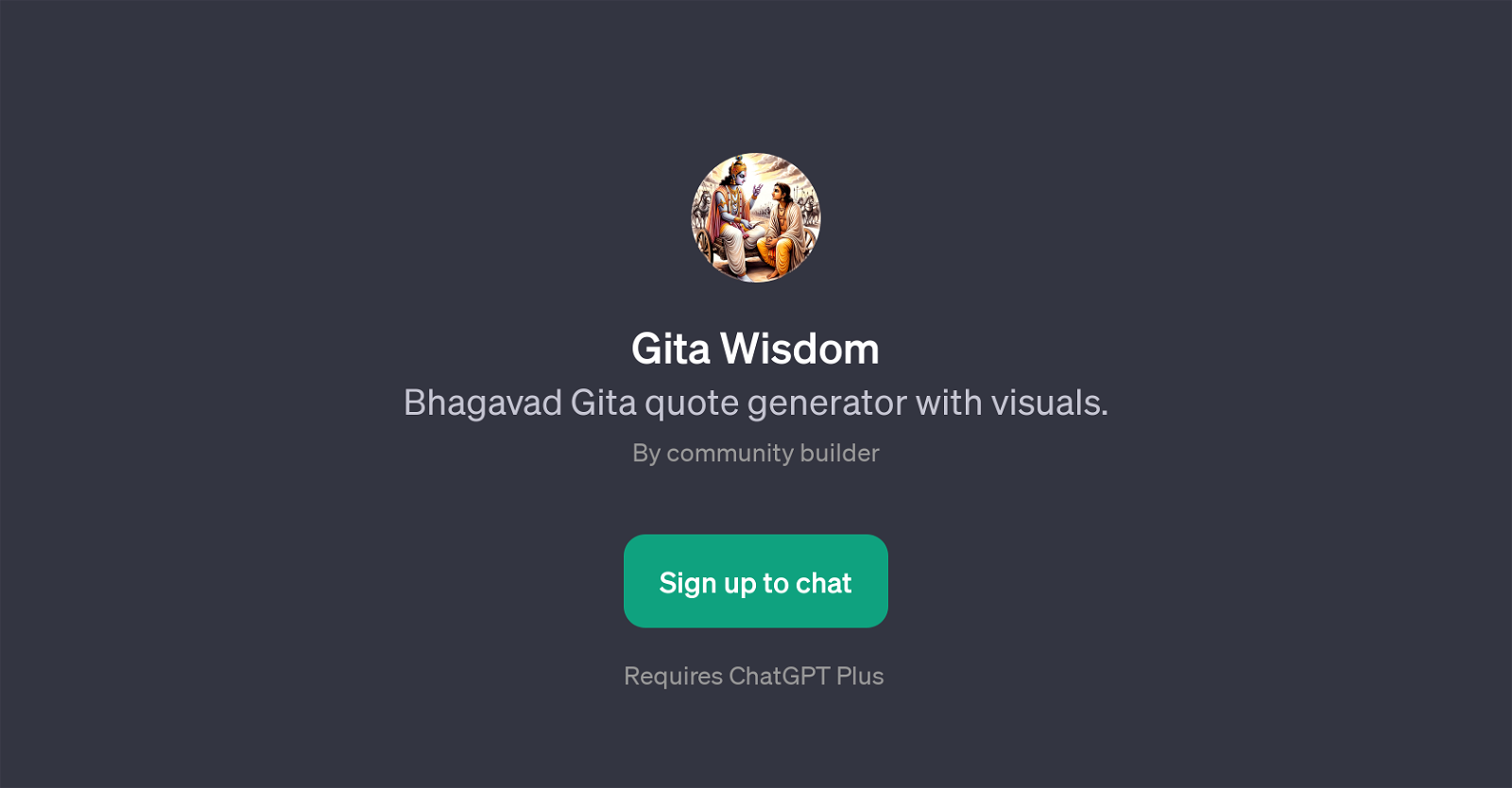 Gita Wisdom website