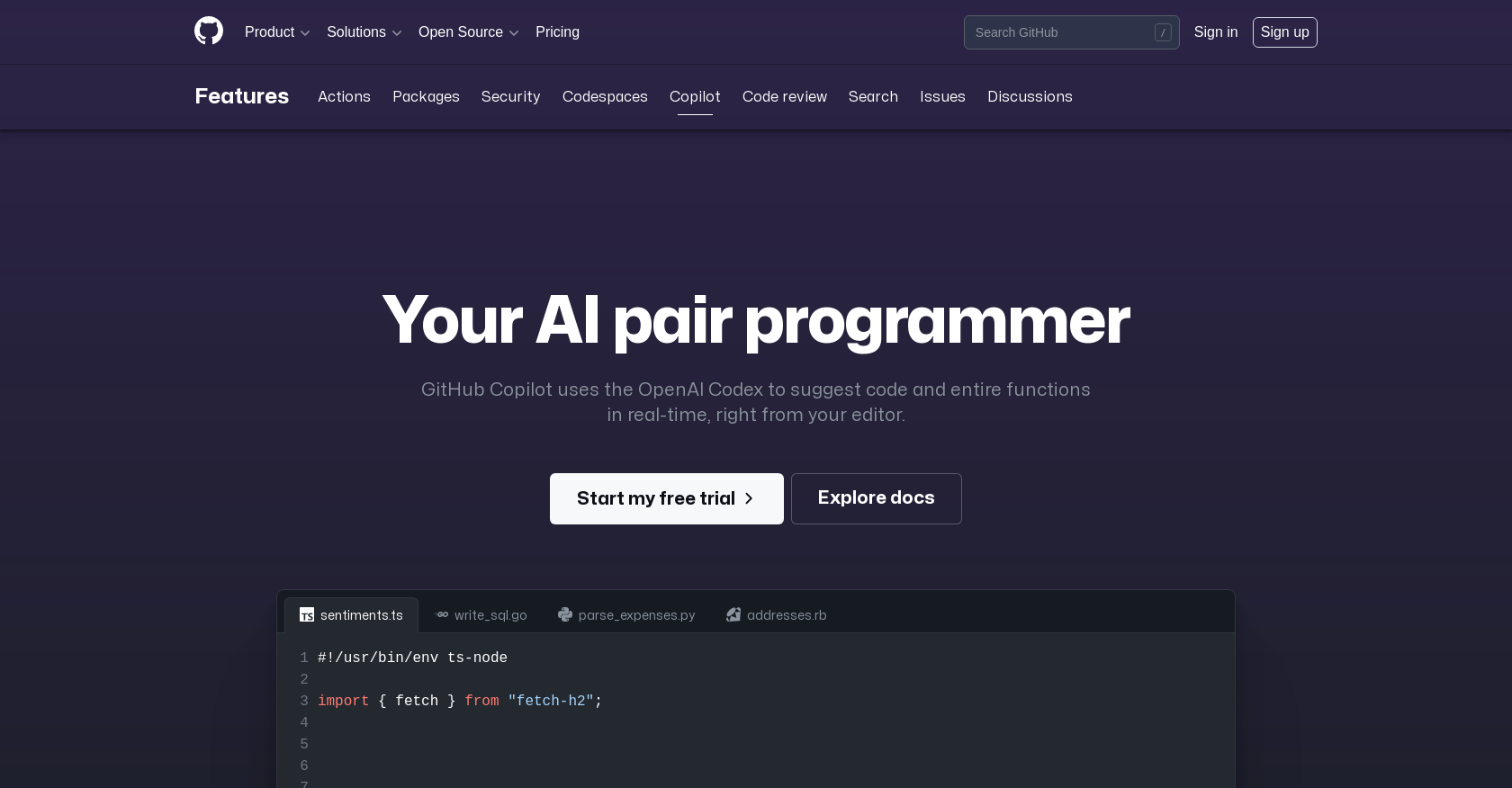 Use GitHub Copilot to enhance your coding with AI