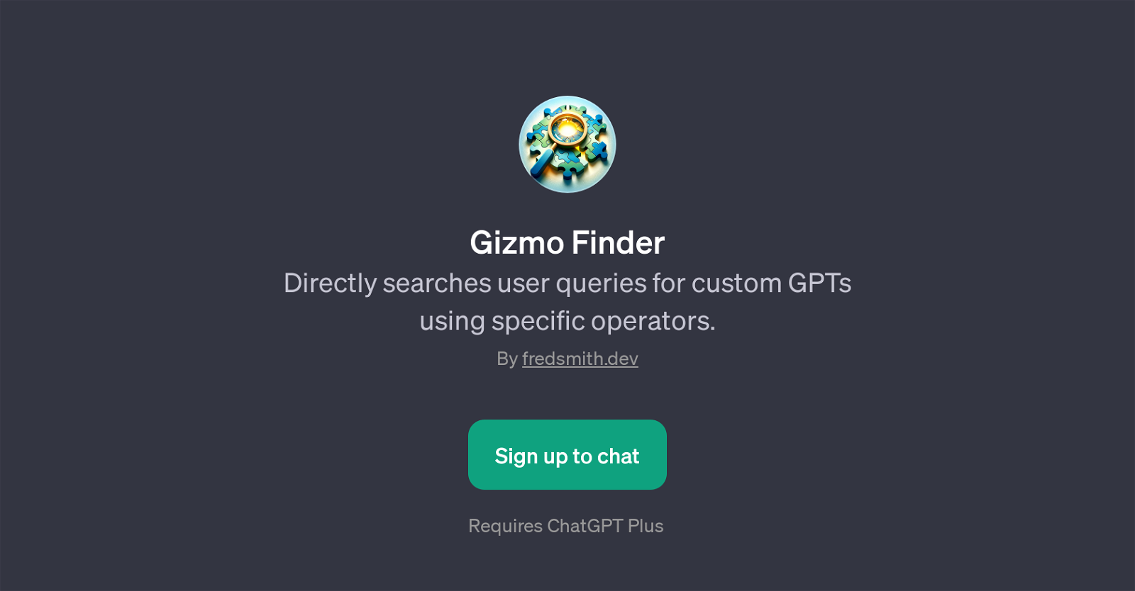 Gizmo Finder website