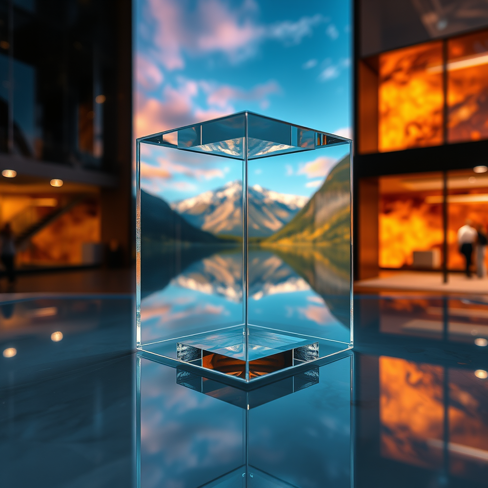 Glass transparent images backgrounds wallpapers generator website