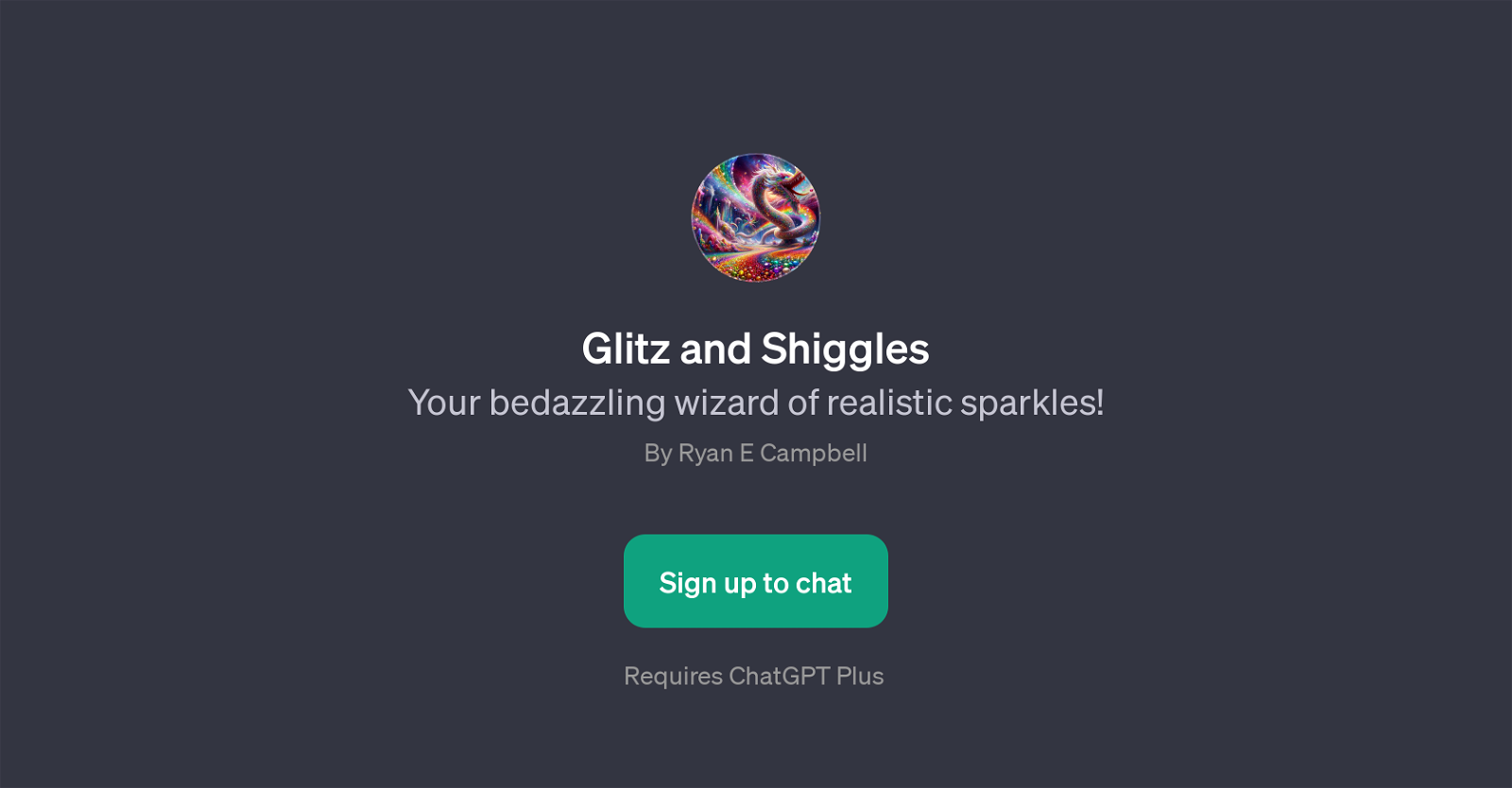 Glitz and Shiggles website