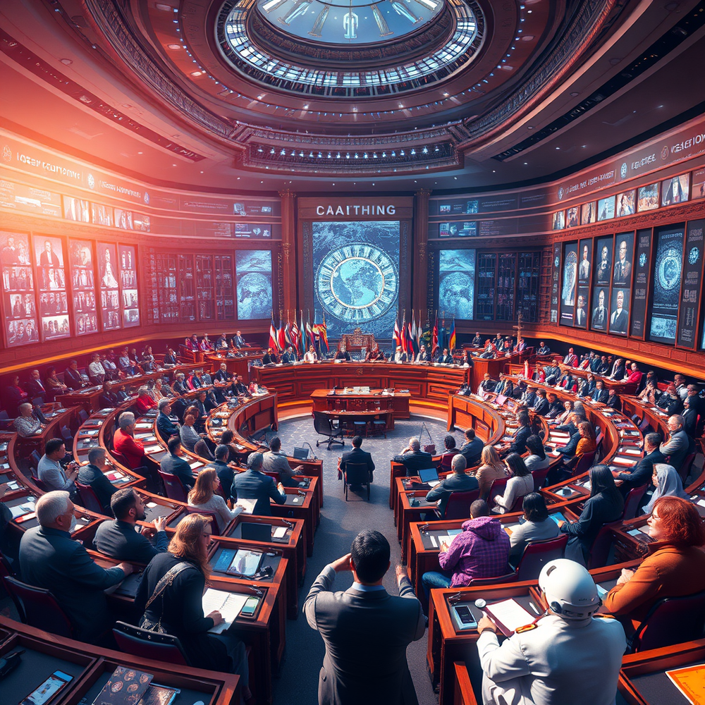 GLOBAL AI PARLIAMENT website