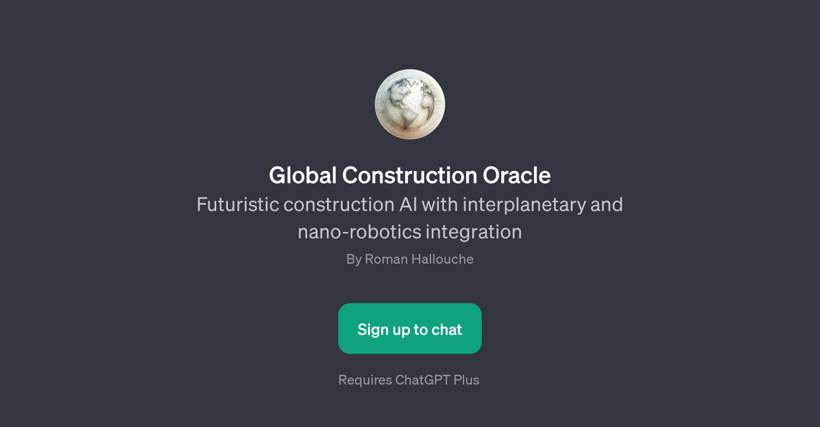 Global Construction Oracle website