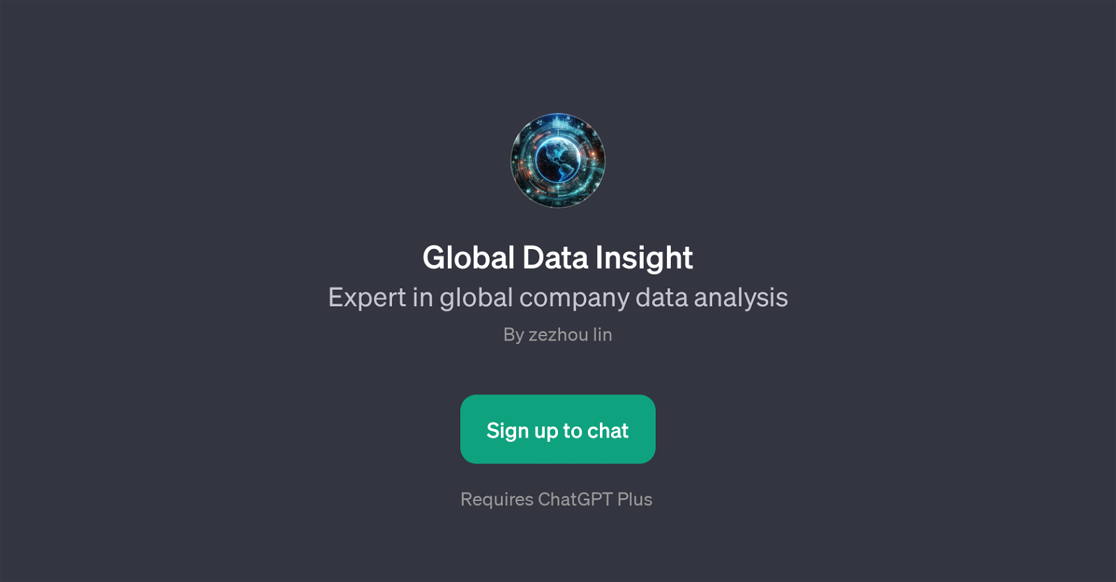 Global Data Insight website