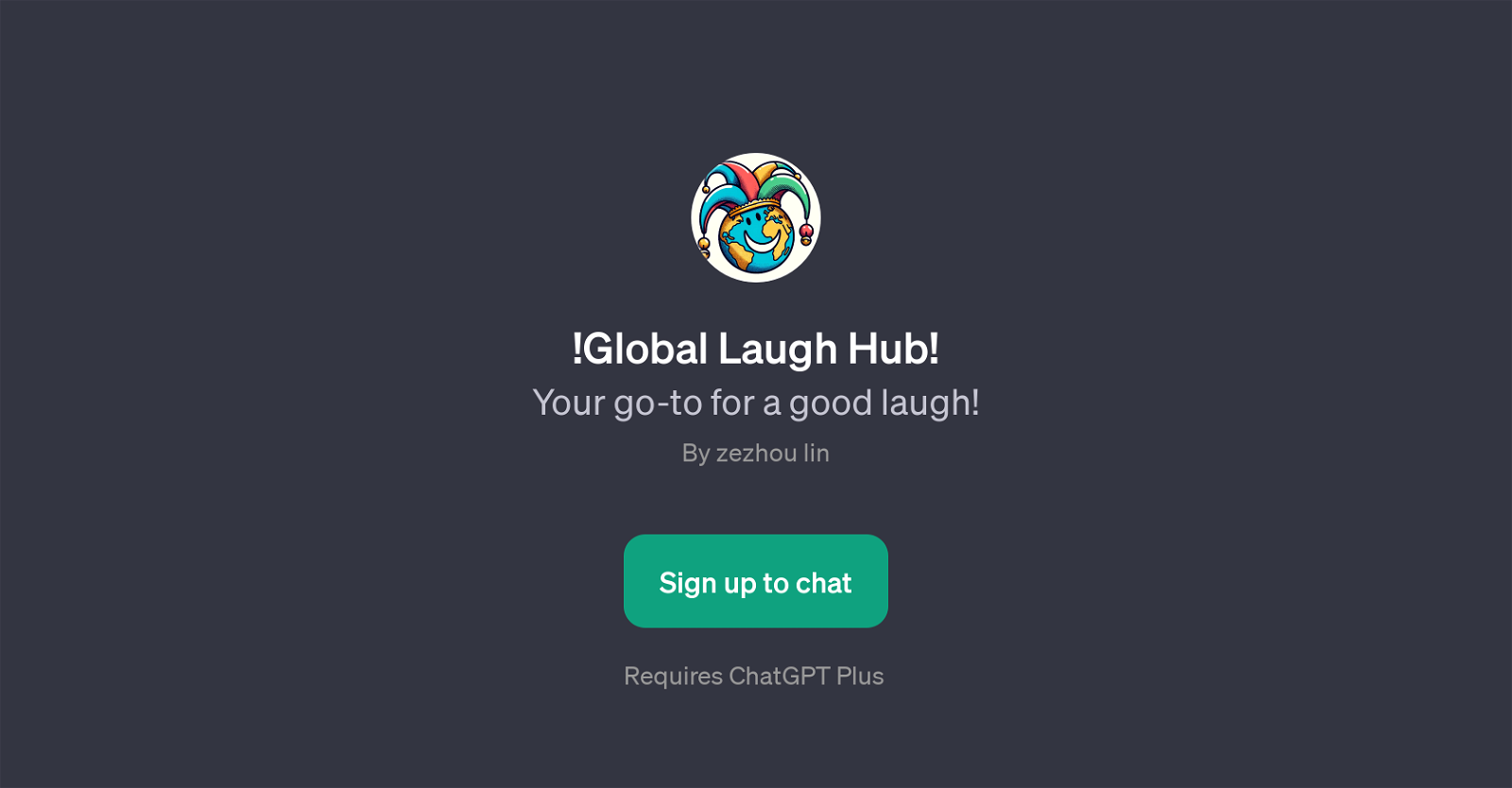 !Global Laugh Hub! website