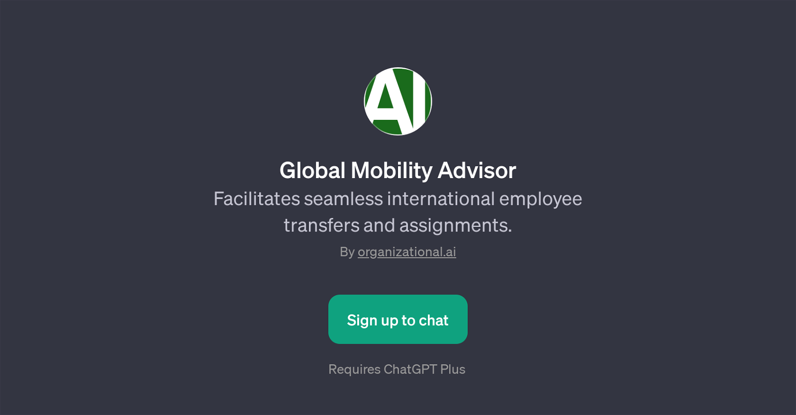 Global Mobility Advisor website