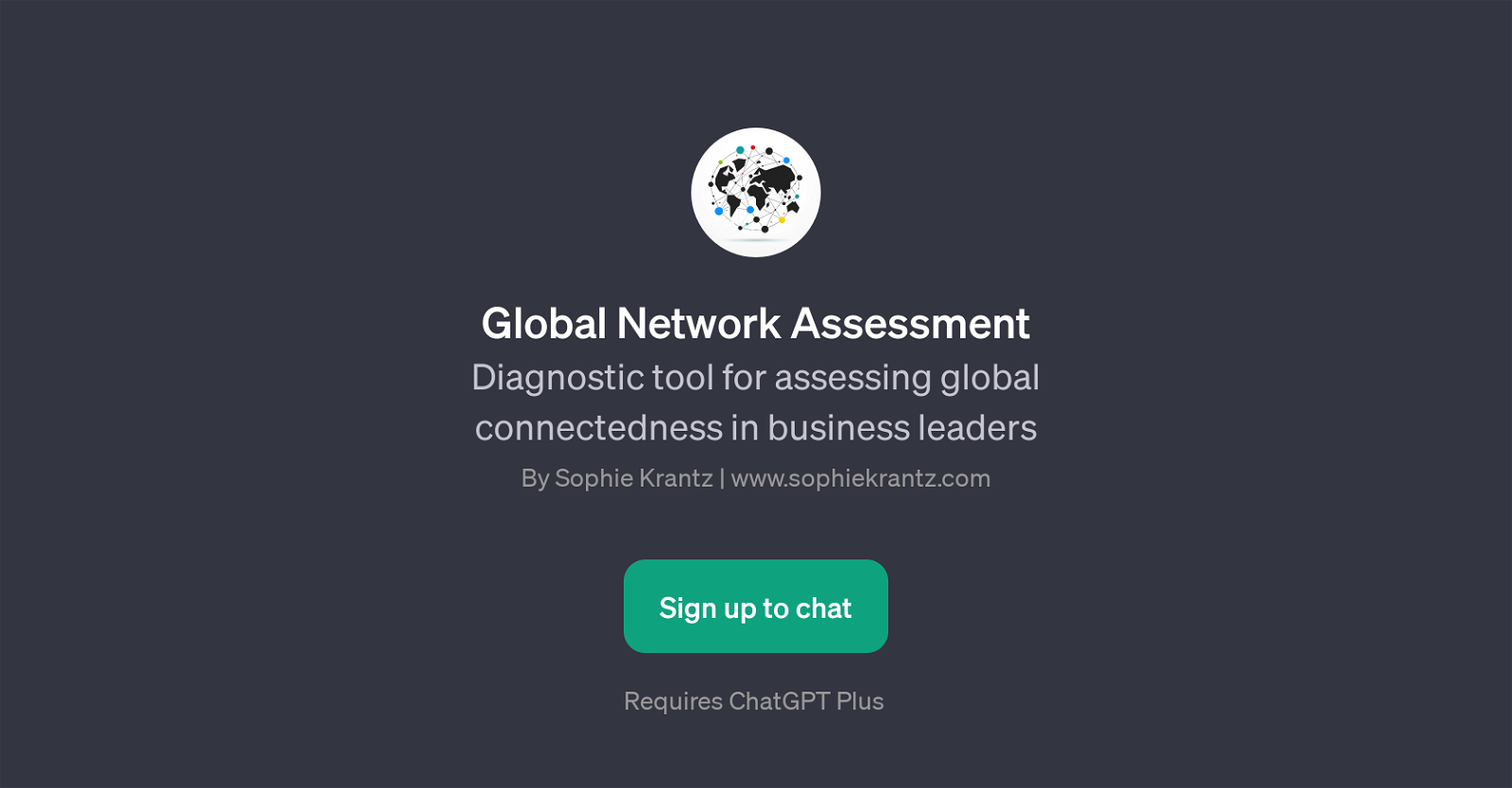 Global Network Assessment website
