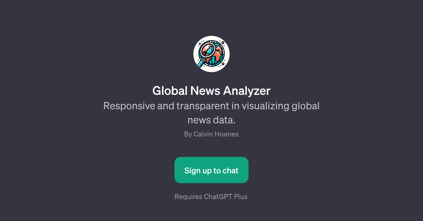 Global News Analyzer website