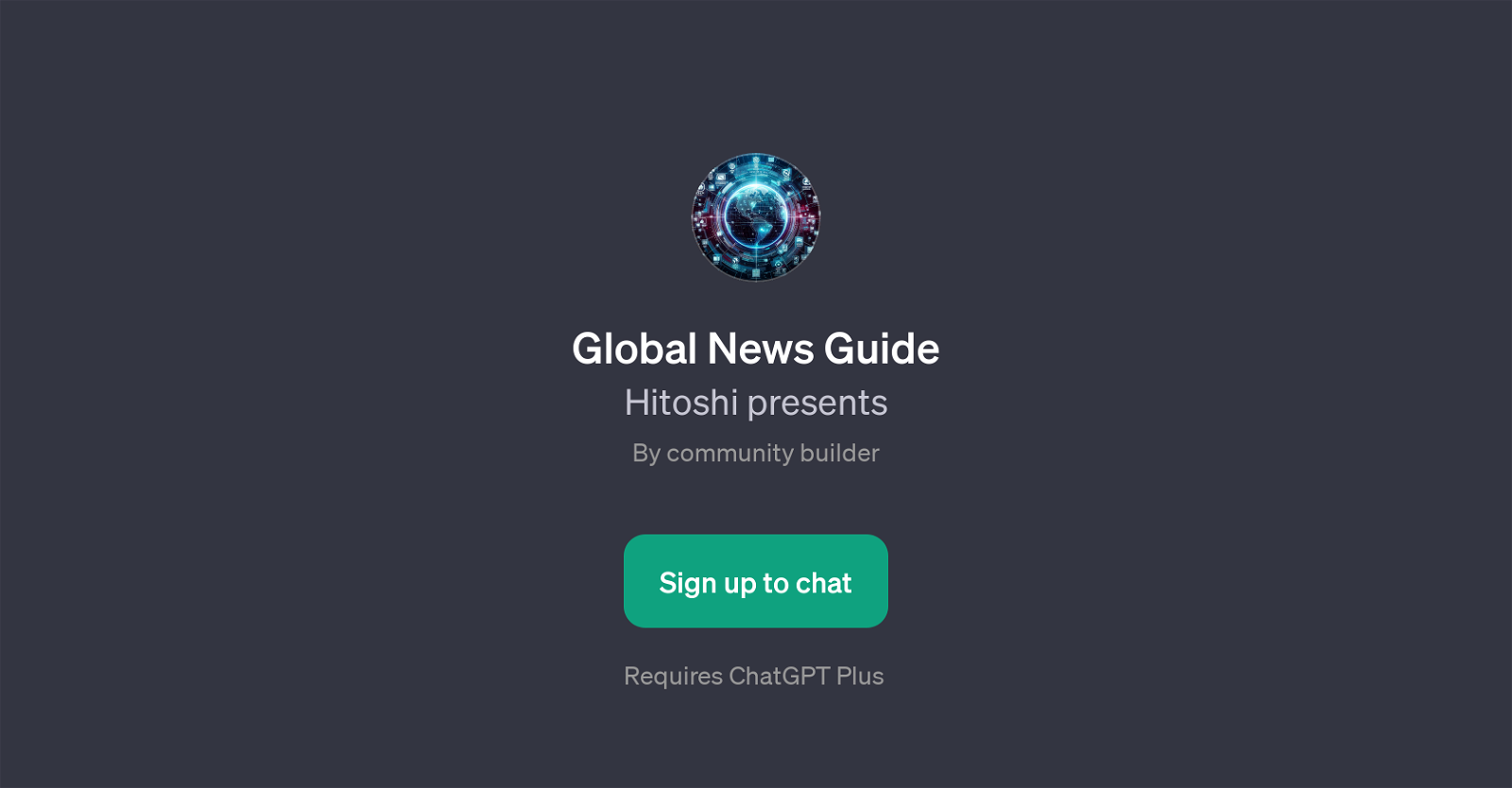 Global News Guide GPT website