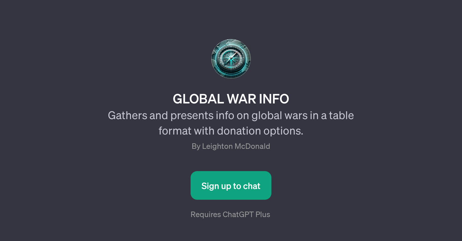 GLOBAL WAR INFO website