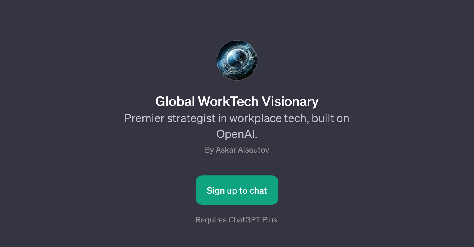 Global WorkTech Visionary website