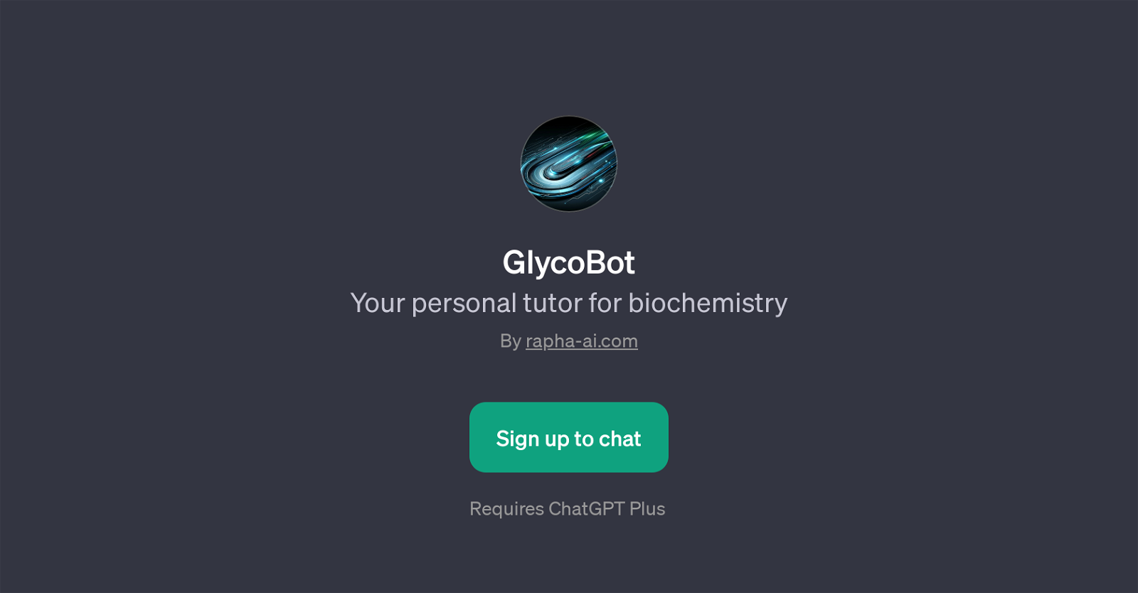 GlycoBot website