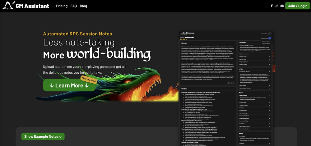 GM Assistant website