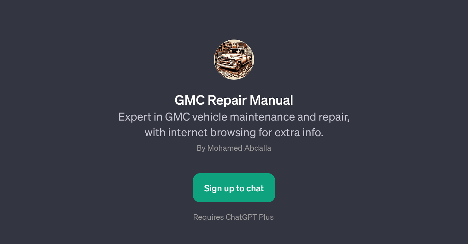 GMC Repair Manual website