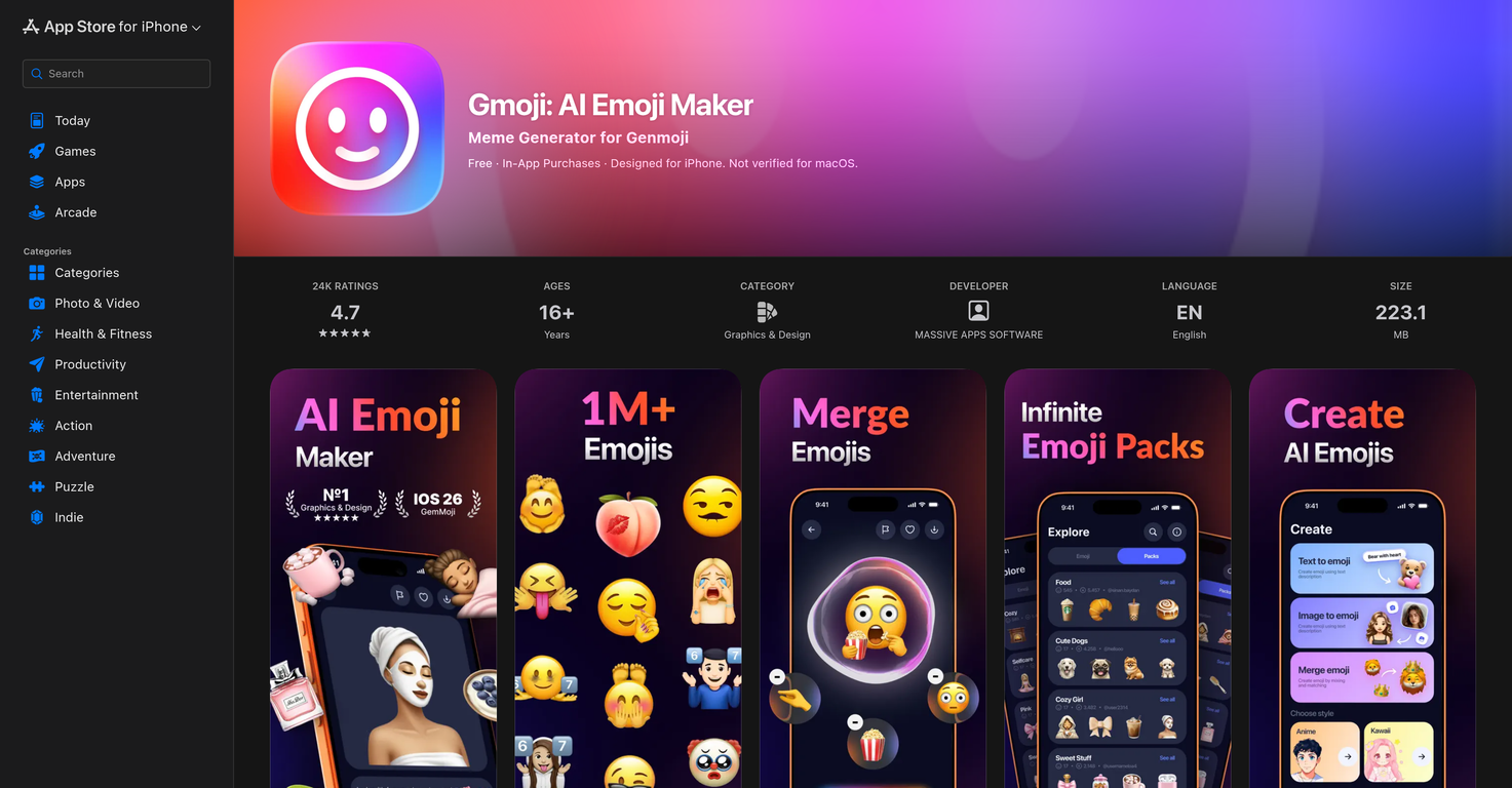 Gmoji website