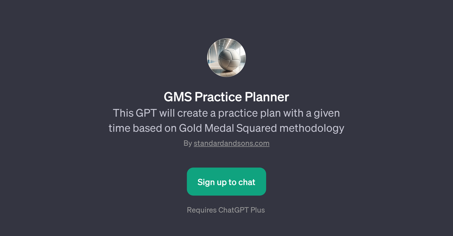 GMS Practice Planner website
