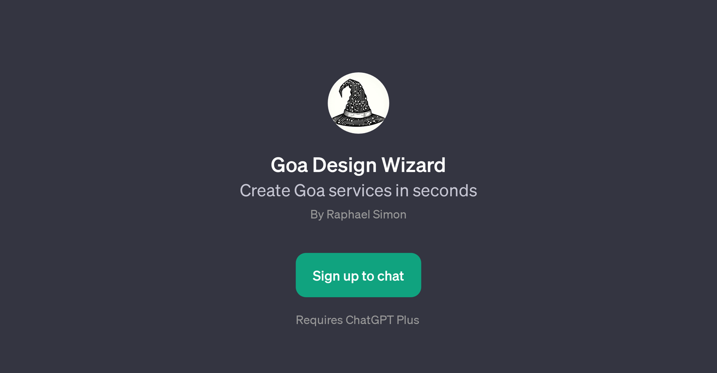 Goa Design Wizard website