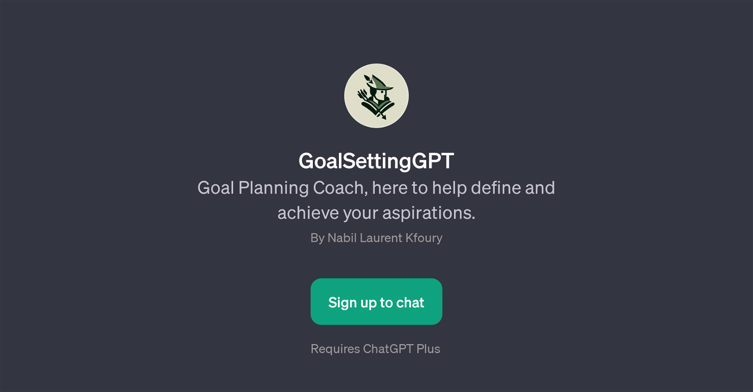 GoalSettingGPT website