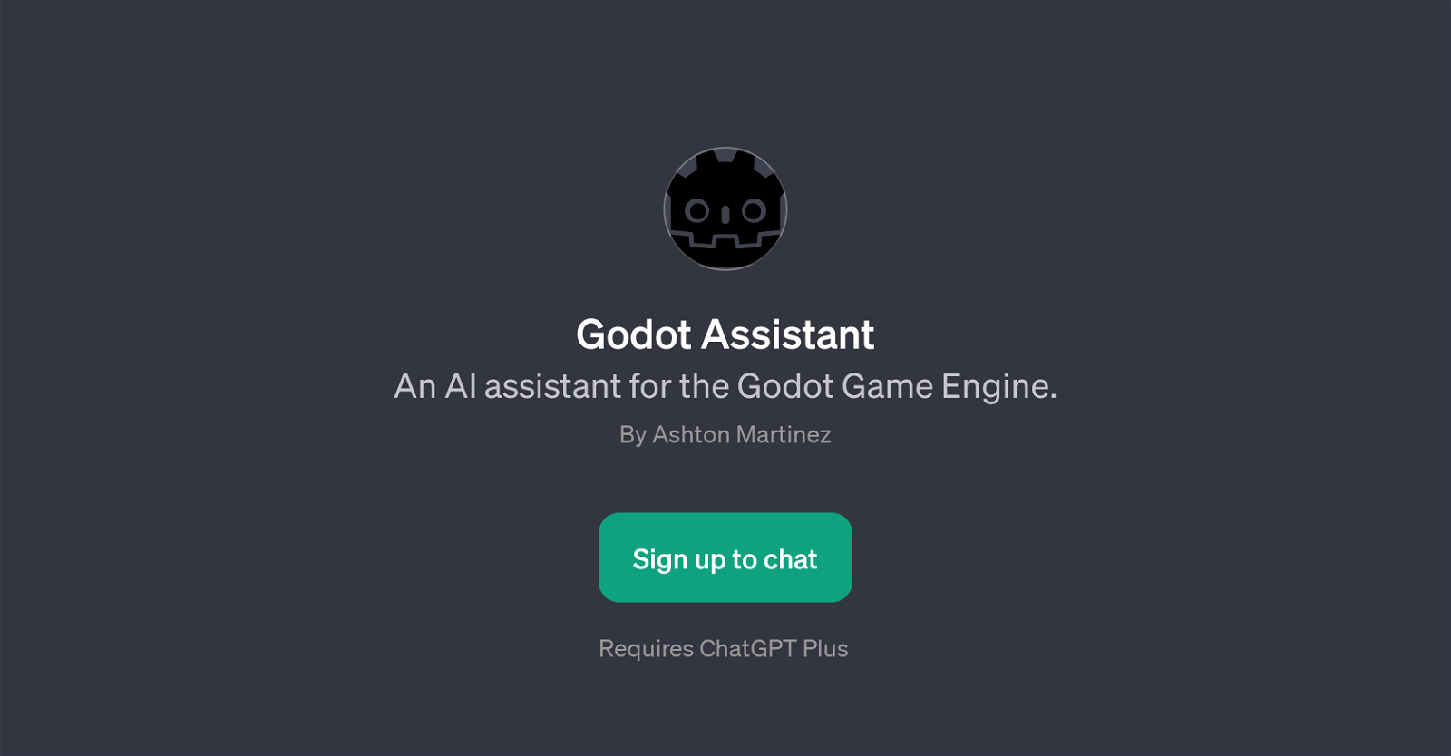 Godot Assistant website