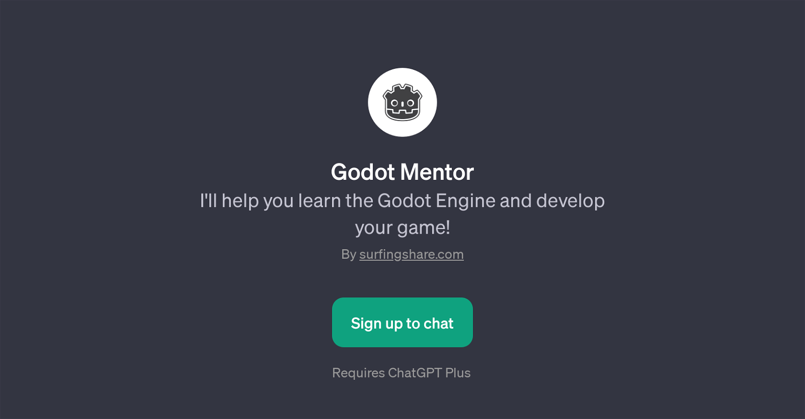 Godot Mentor website