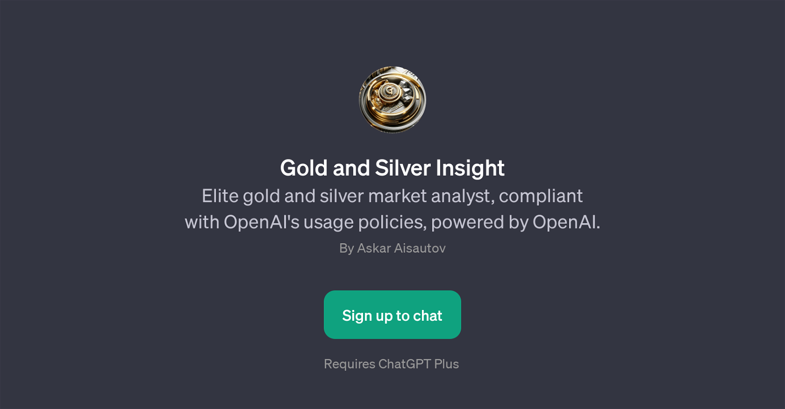 Gold and Silver Insight website