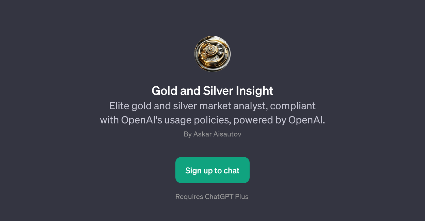 Gold and Silver Insight website