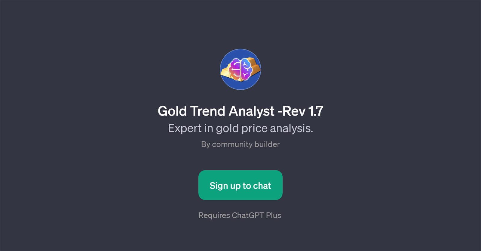 Gold Trend Analyst -Rev 1.7 website