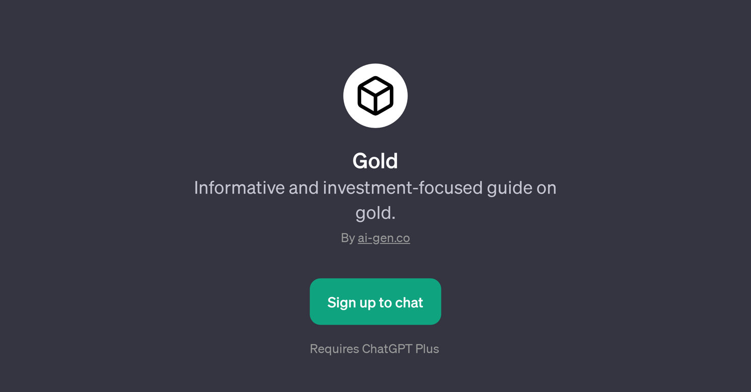 Gold website