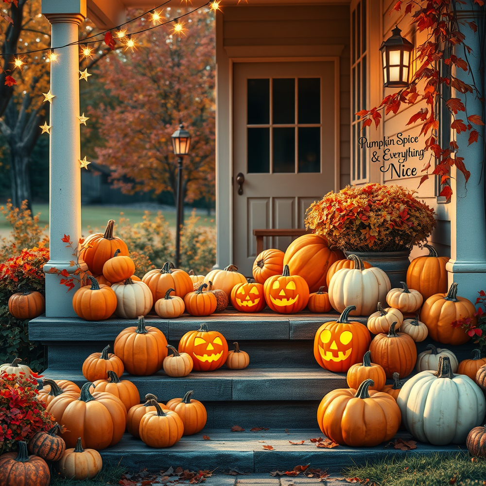 Golden Hour Pumpkin Canvas website