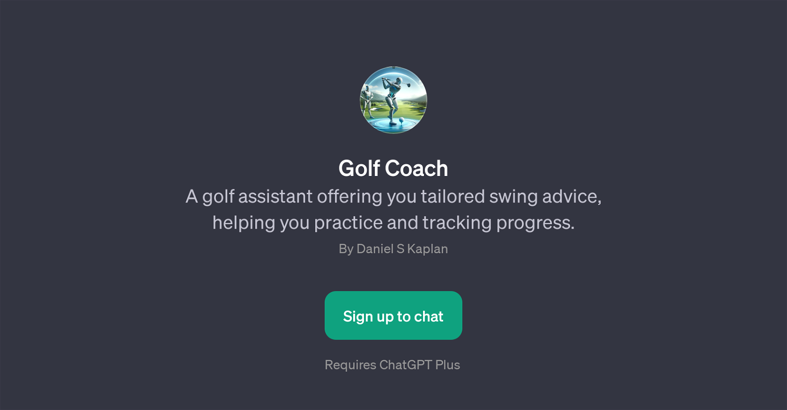 Golf Coach website