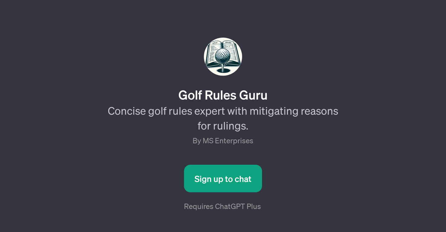Golf Rules Guru website