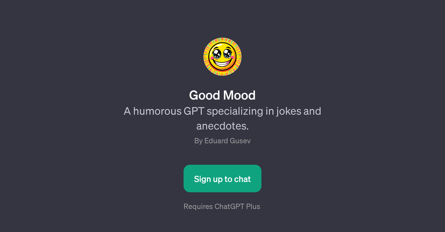 Good Mood website