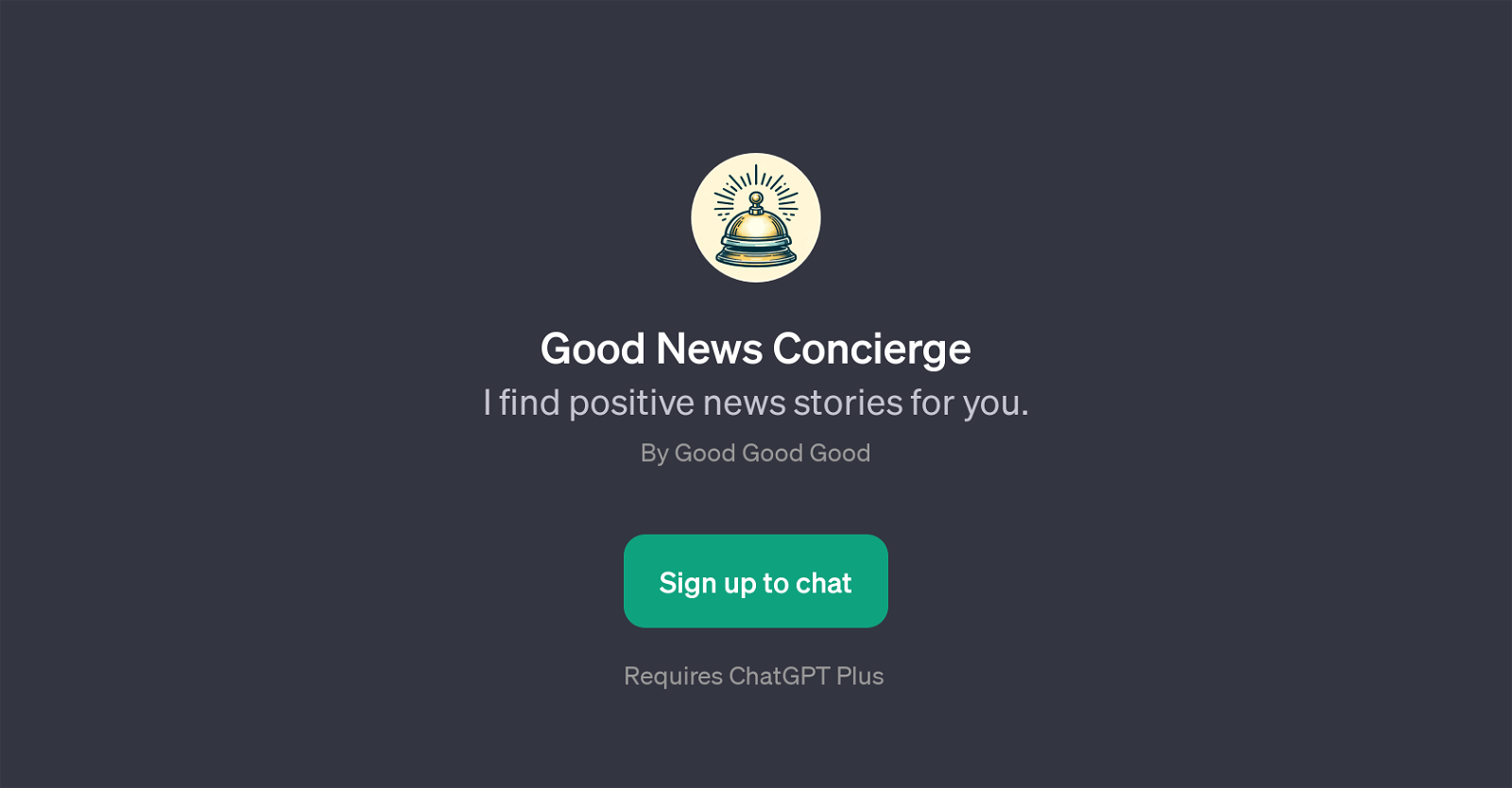 Good News Concierge website